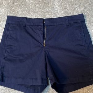 J Crew 5” inseam navy shorts
